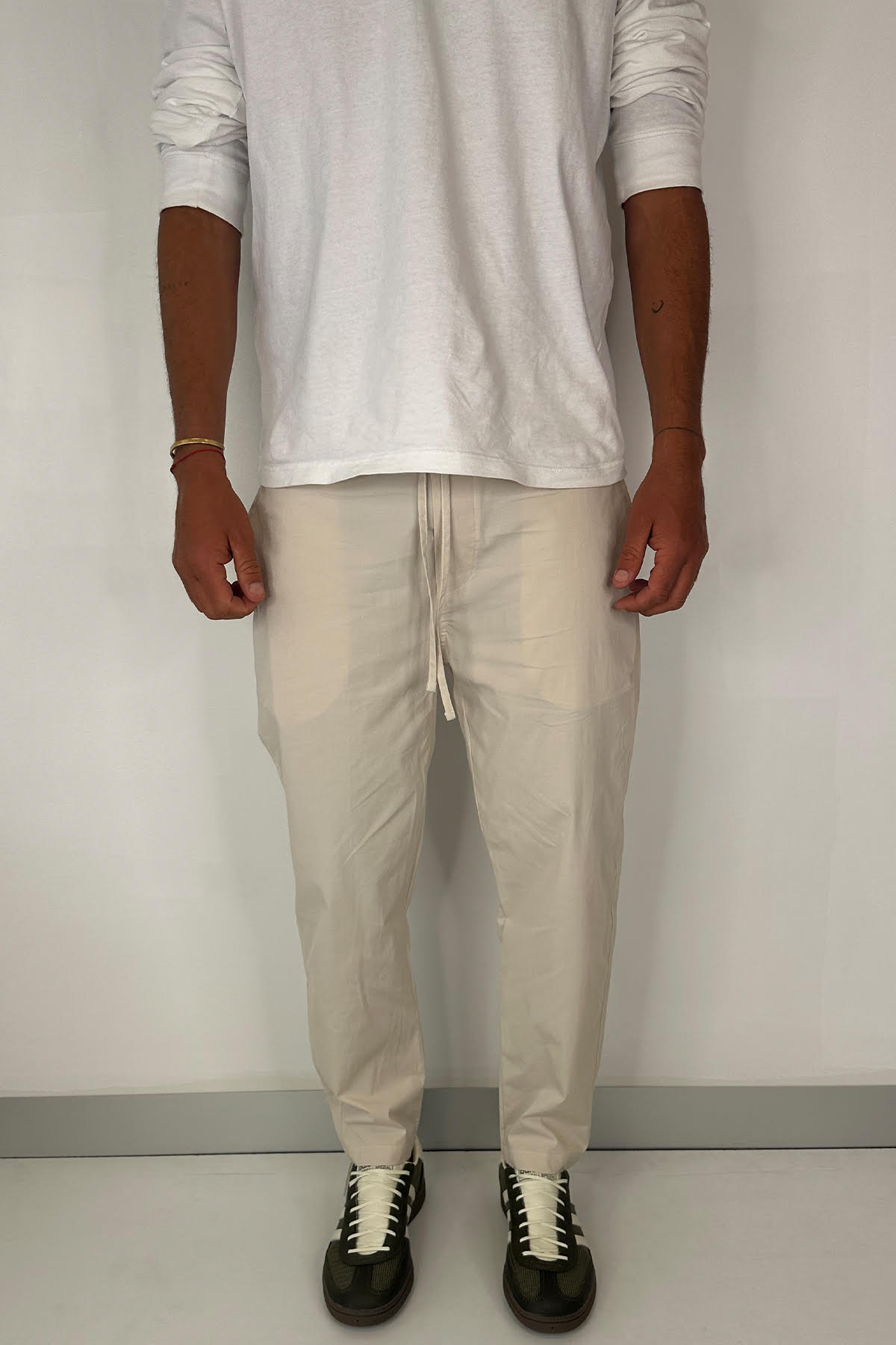 Locky Straight Pant Stone