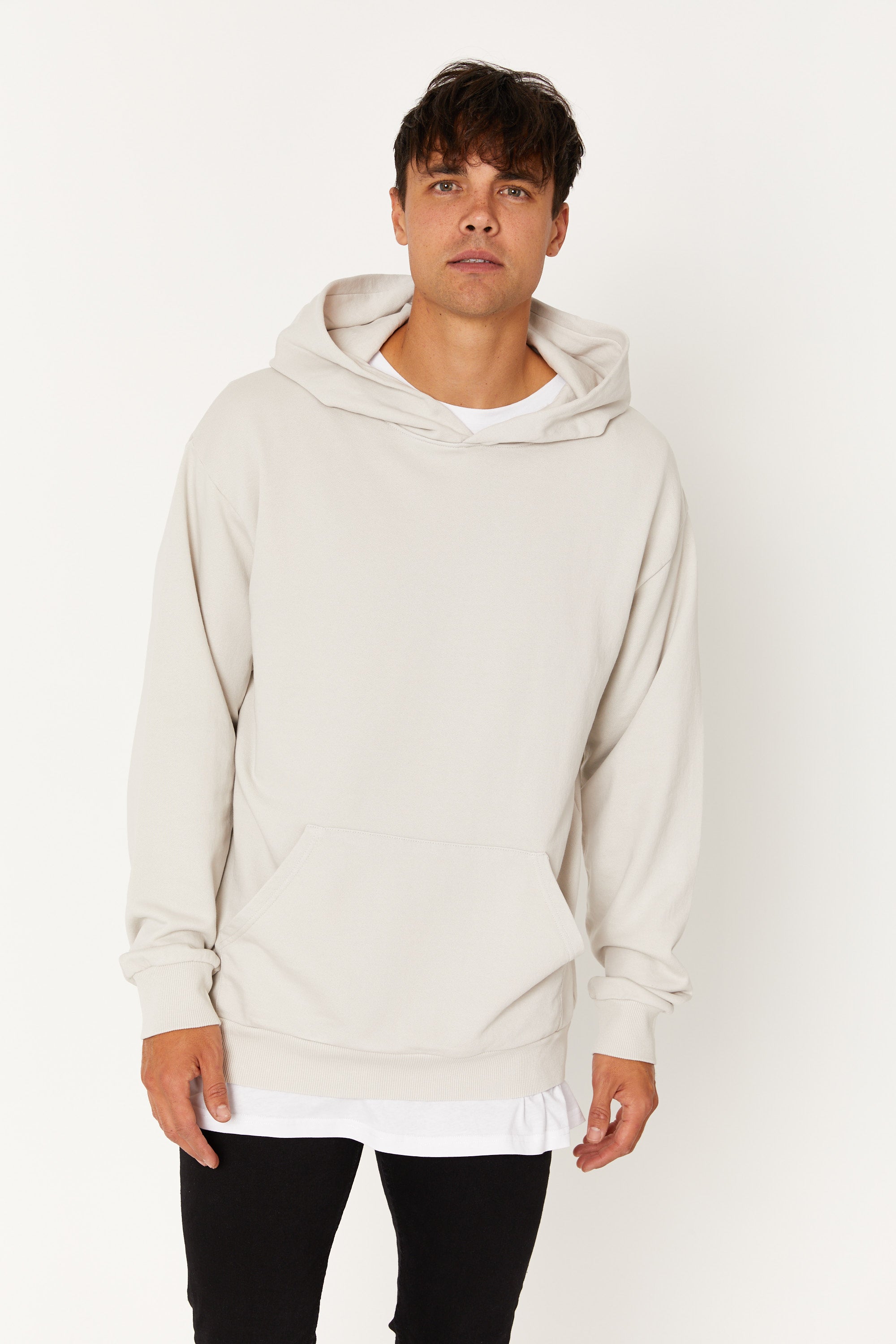 Luke Soft Hoodie Putty