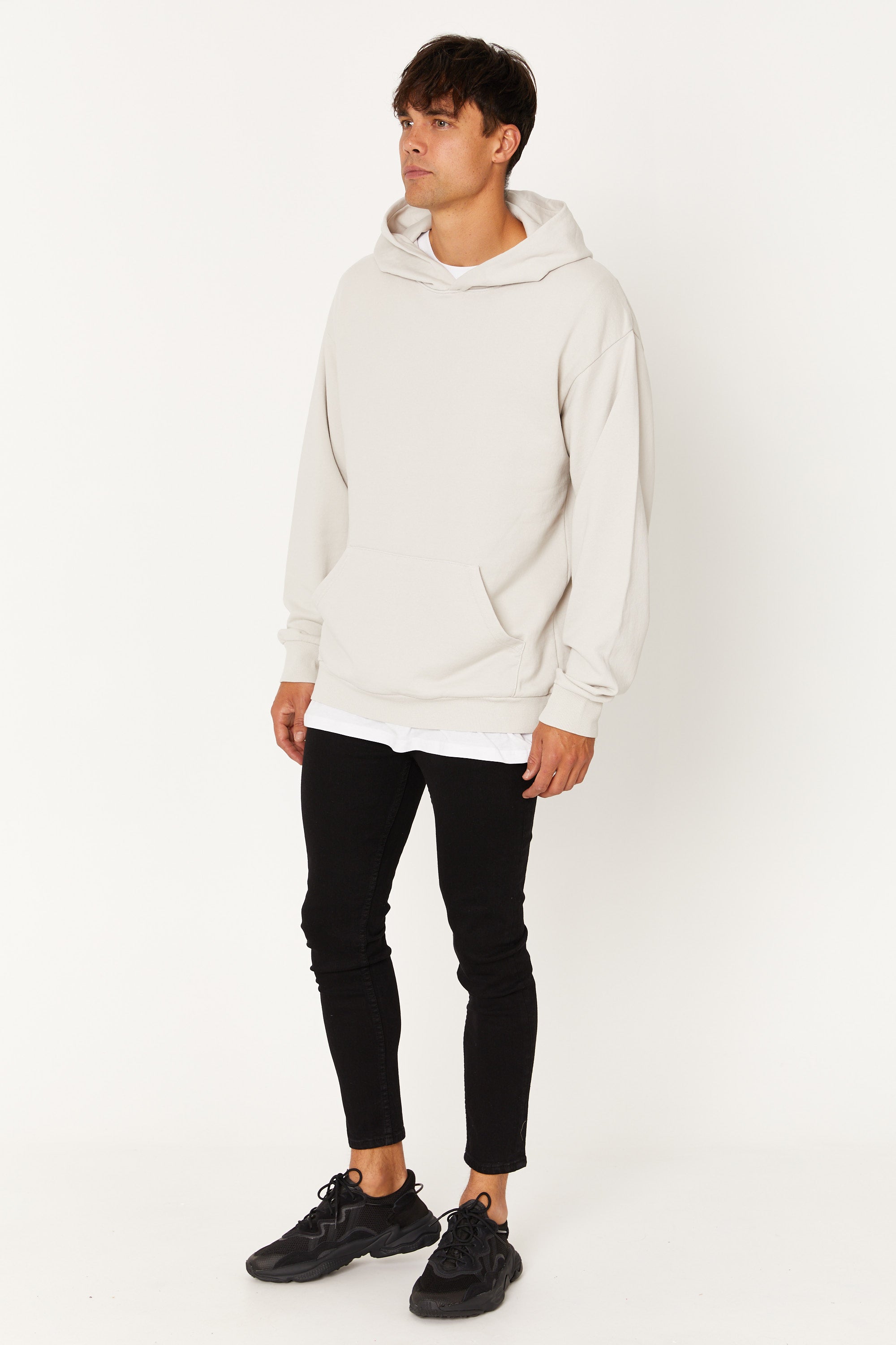 Luke Soft Hoodie Putty