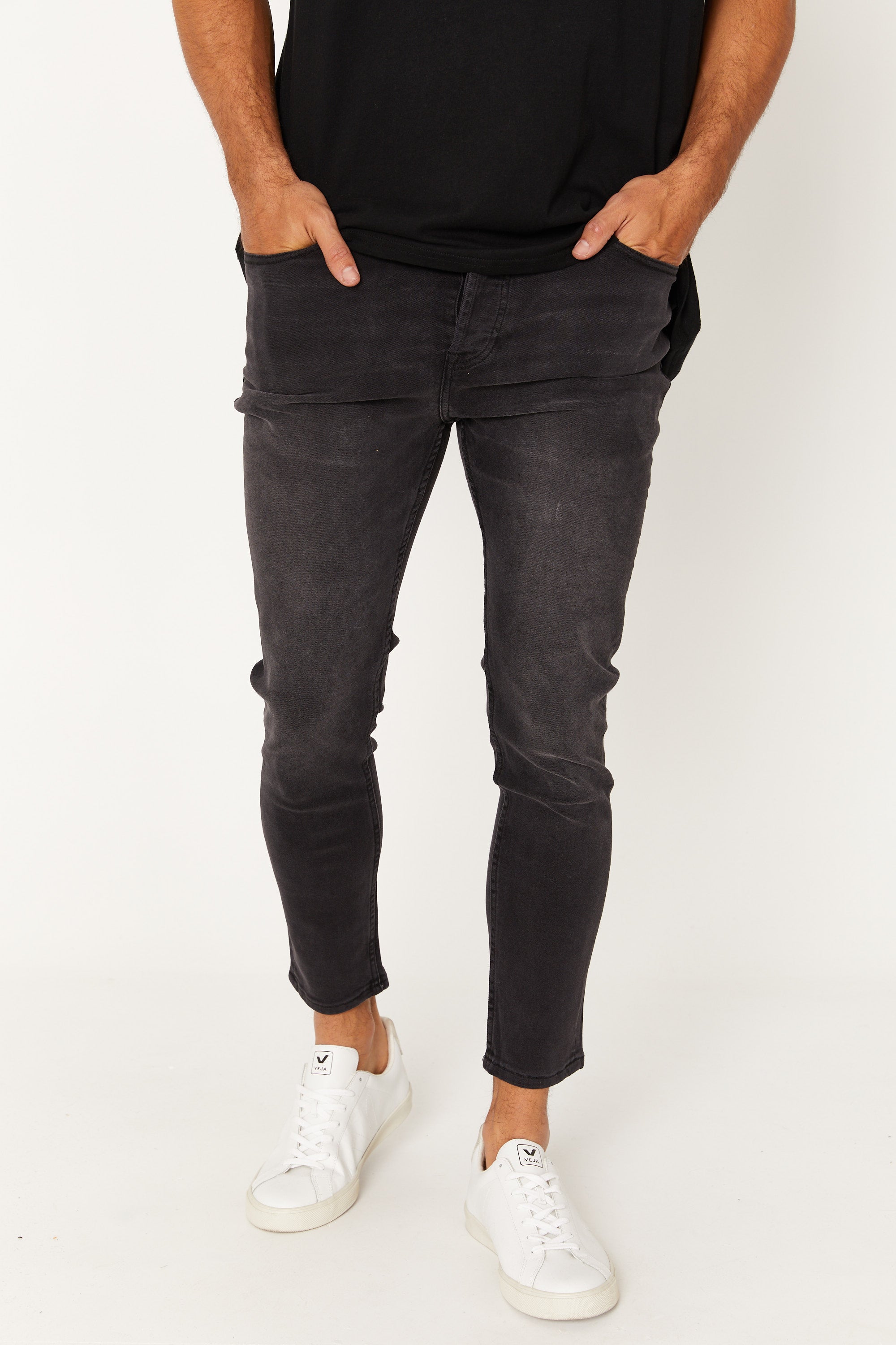 Nth Real Skinnys Jeans Wash Black