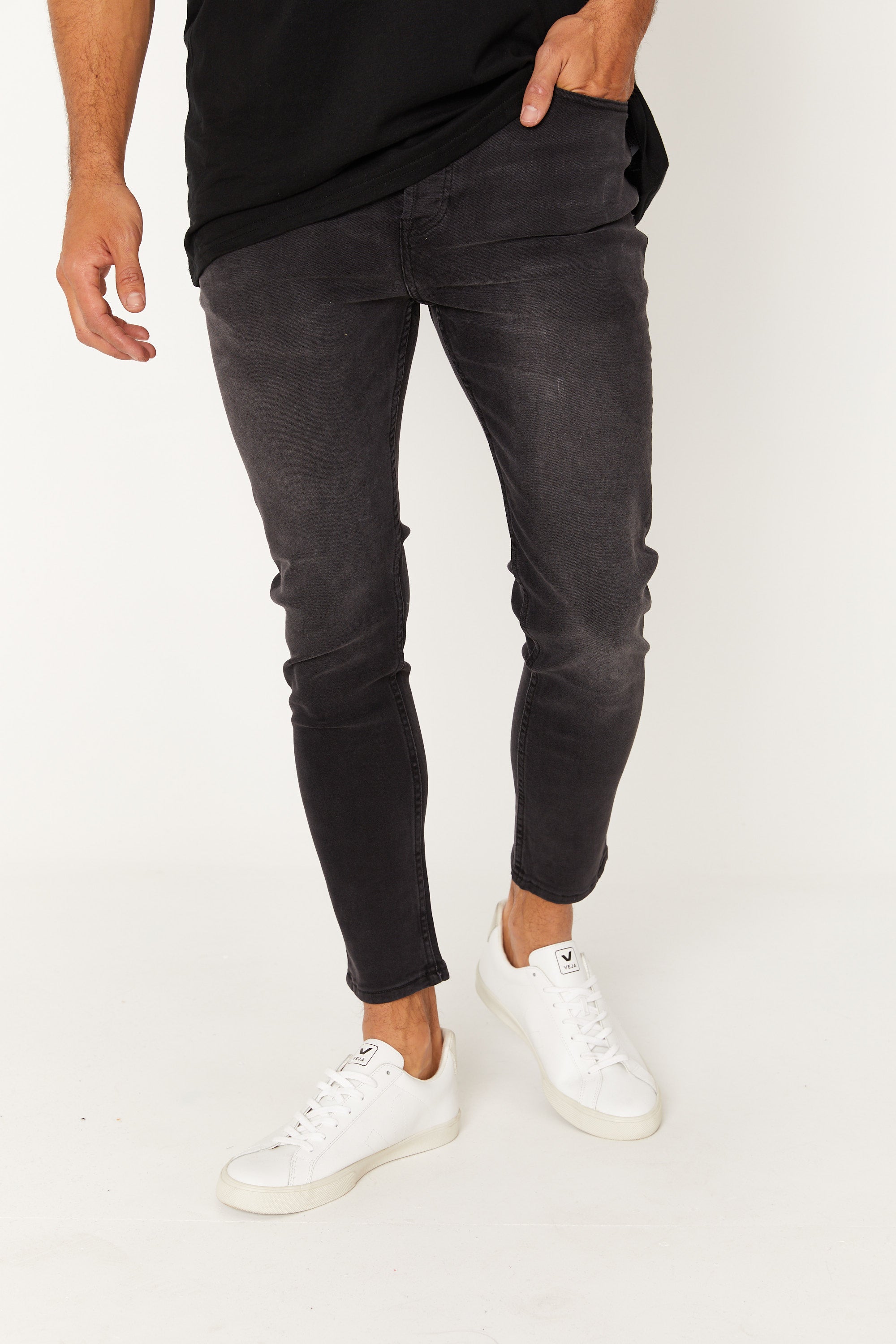 Nth Real Skinnys Jeans Wash Black