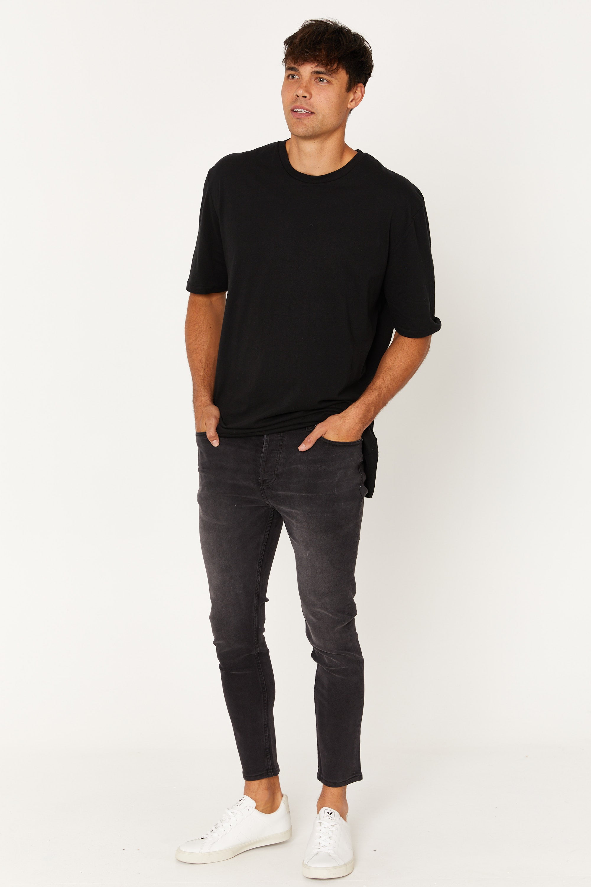 Nth Real Skinnys Jeans Wash Black