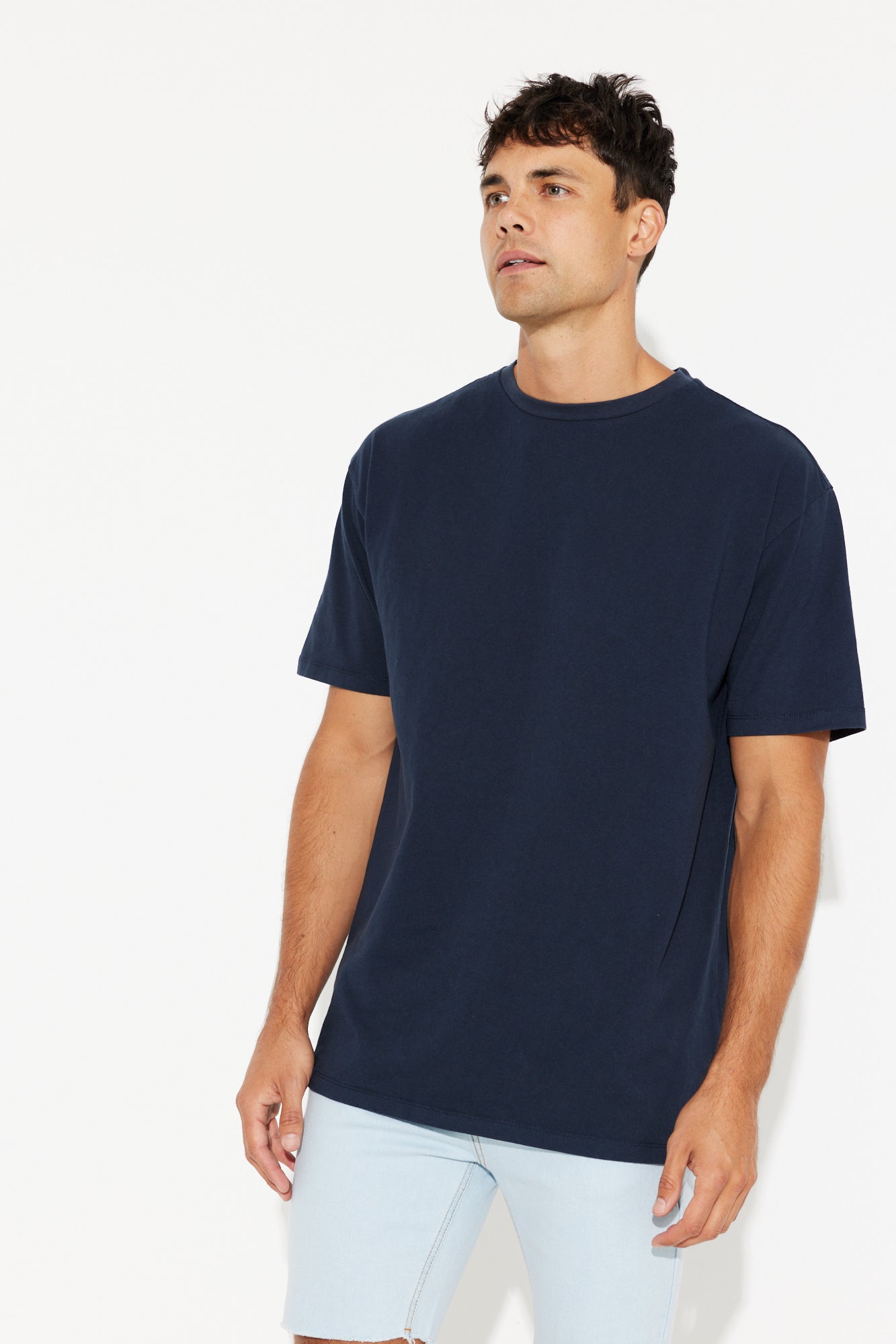 NTH Heavyweight Tee Cotton Navy
