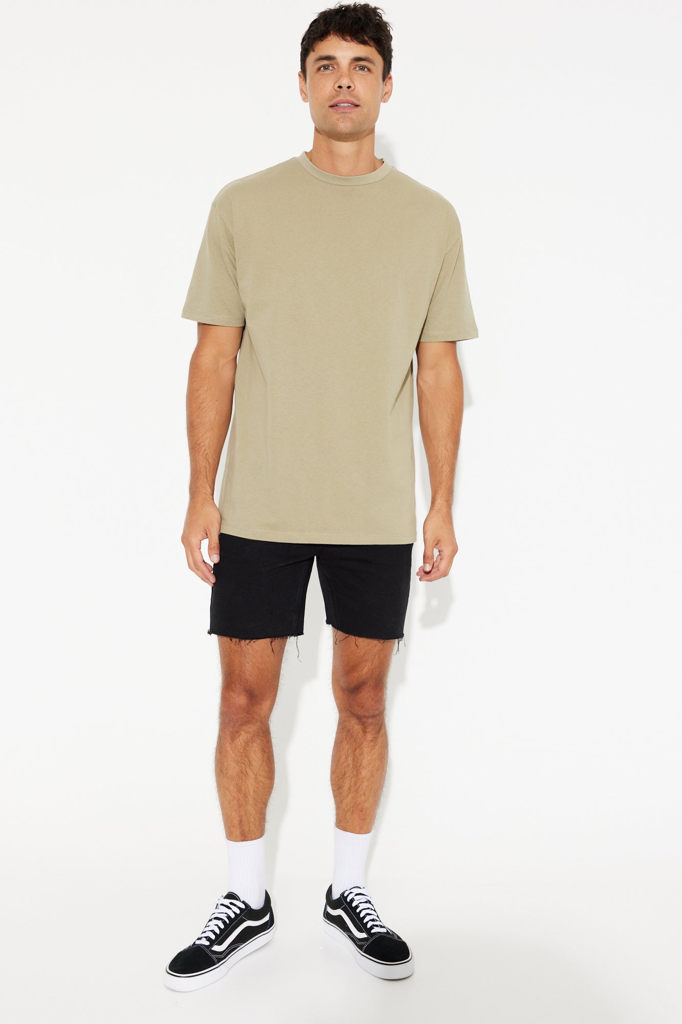 NTH Heavyweight Tee Cotton Khaki