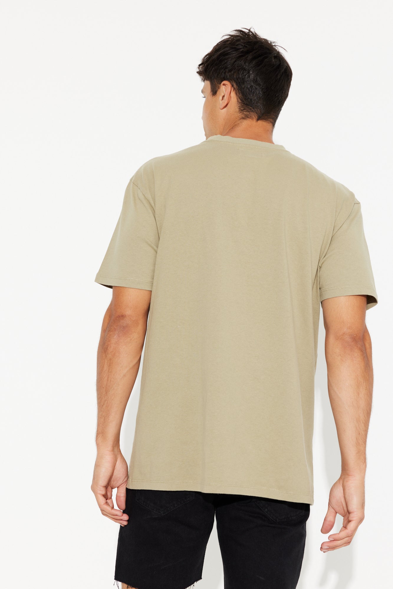 NTH Heavyweight Tee Cotton Khaki