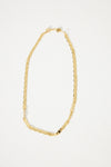 Flat Mariner Chain Necklace Gold - FINAL SALE