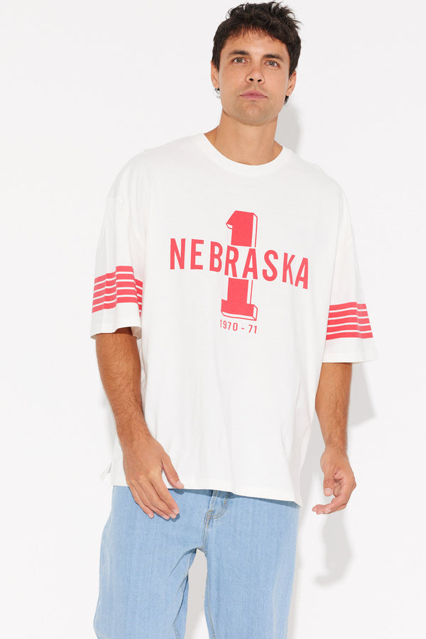 Off white nebraska t shirt sale