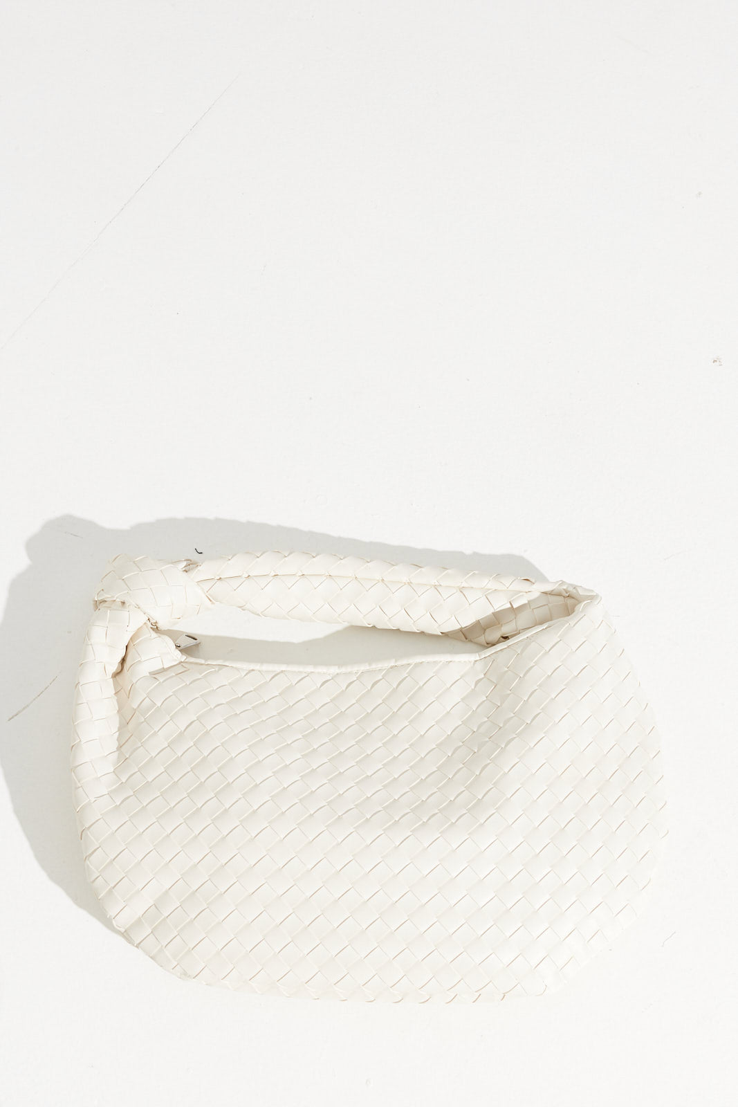 Jessie Weave Bag White
