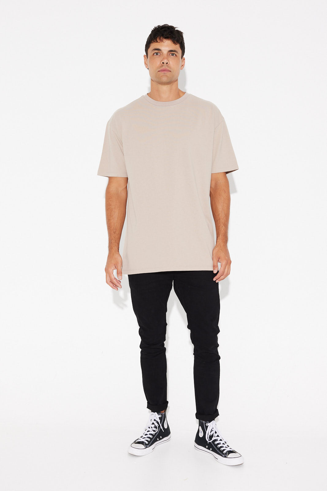 NTH Heavyweight Tee Stone - FINAL SALE