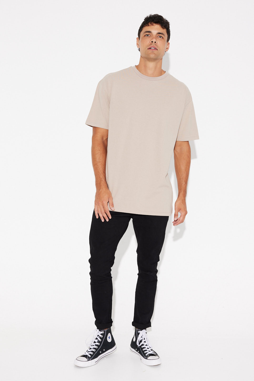 NTH Heavyweight Tee Stone - FINAL SALE