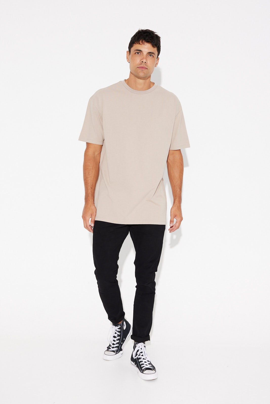NTH Heavyweight Tee Stone - FINAL SALE