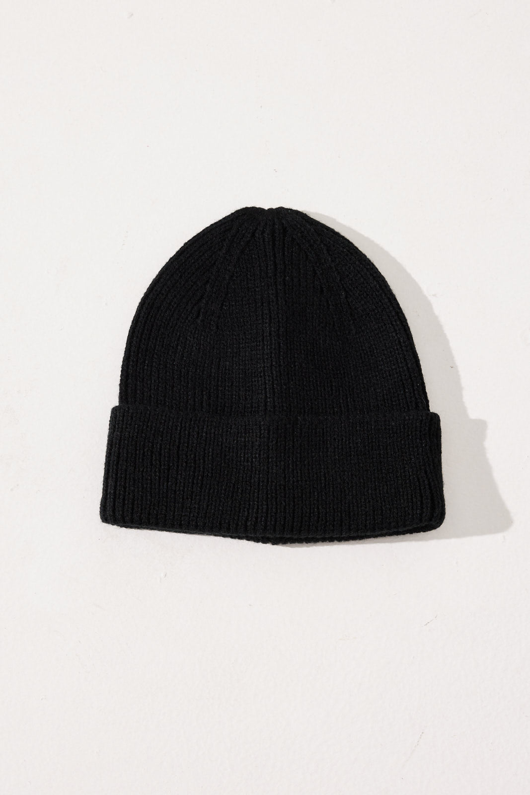 Folded Beanie Black