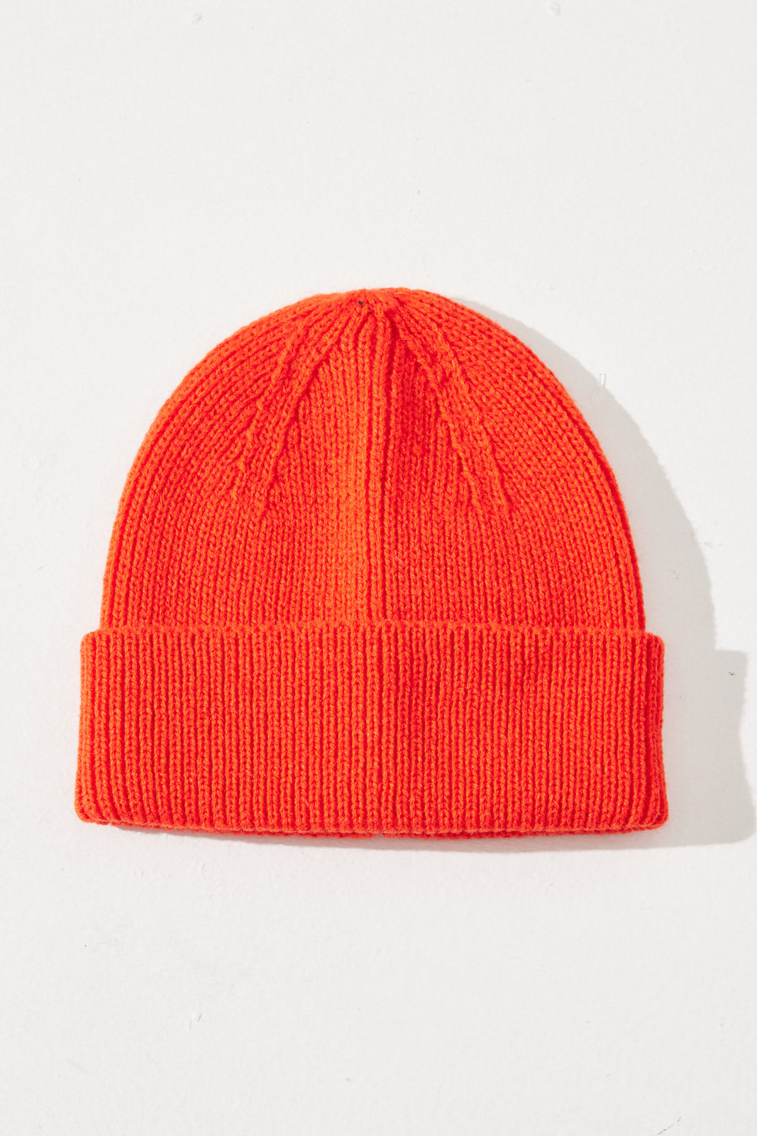 Folded Beanie Coral