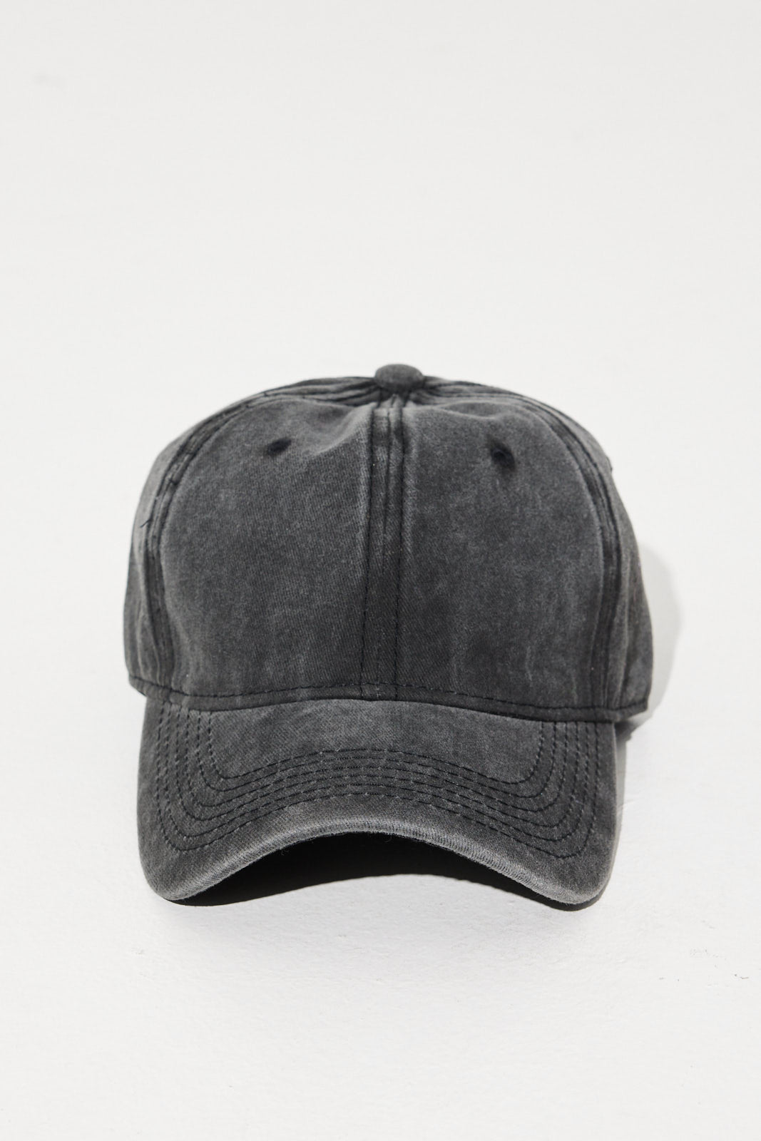 Denim Cap Black