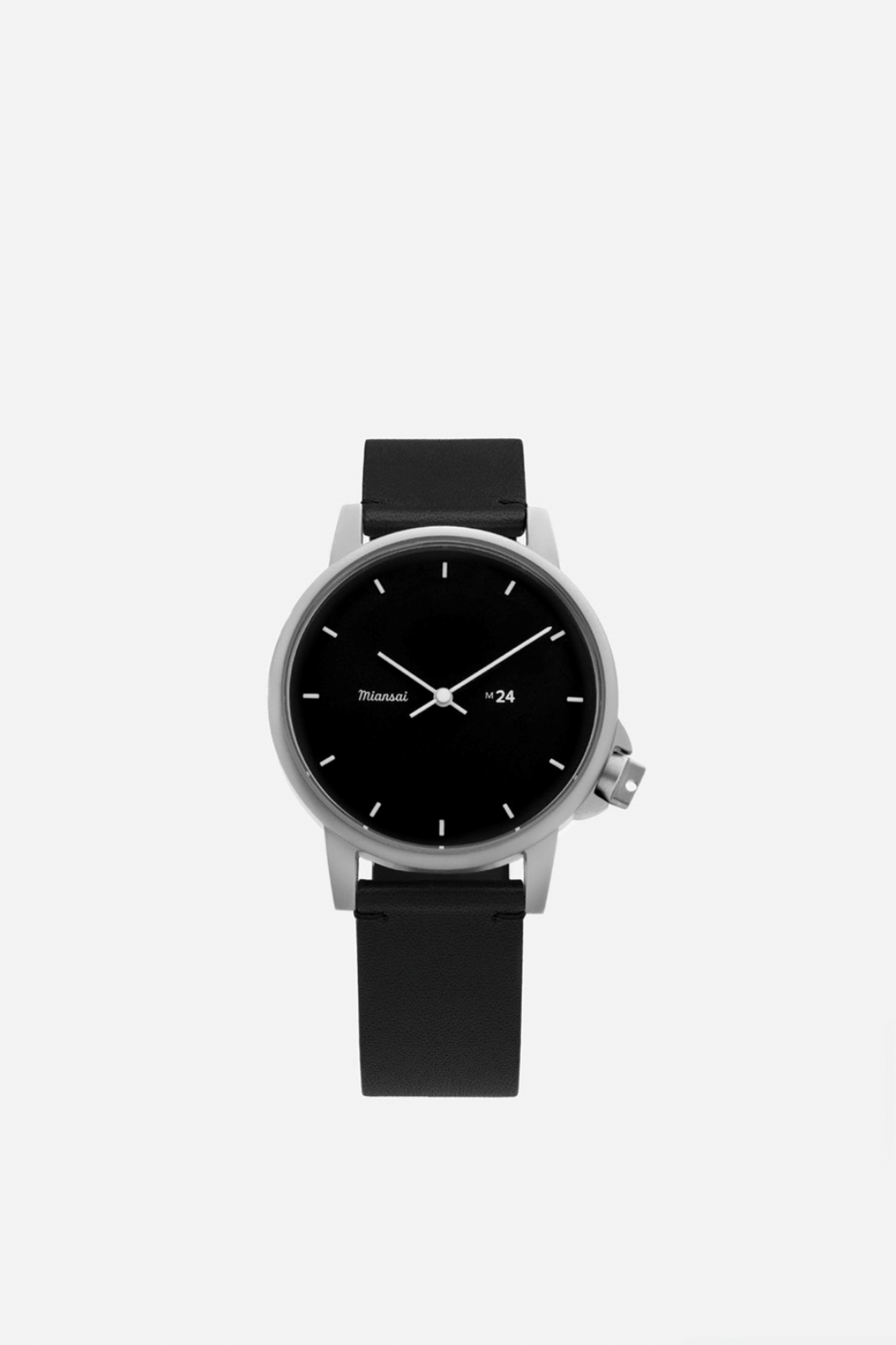 Miansai M24 II Black Black Leather