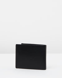 The Gentleman Wallet Leather Black