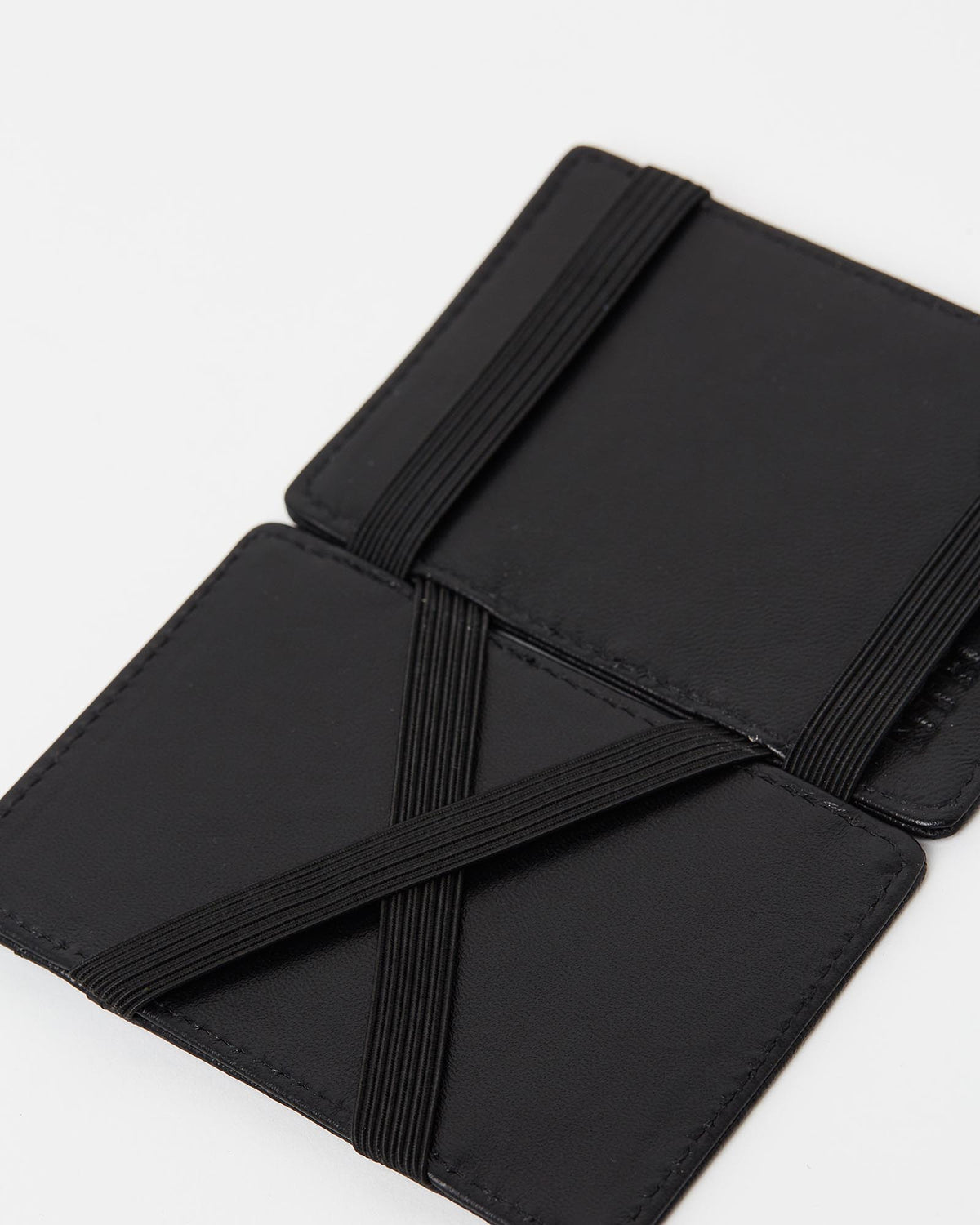 The Warrior Wallet Leather Black - FINAL SALE