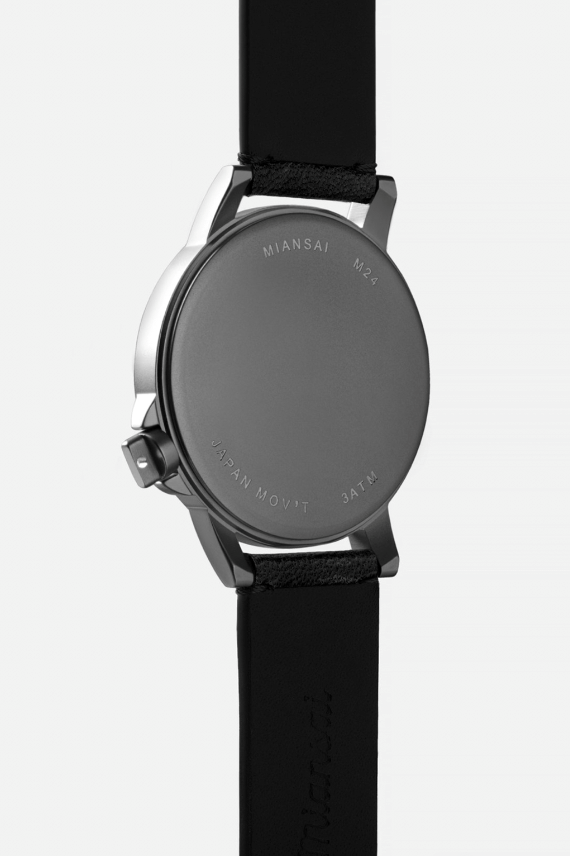 Miansai M24 II Black Black Leather