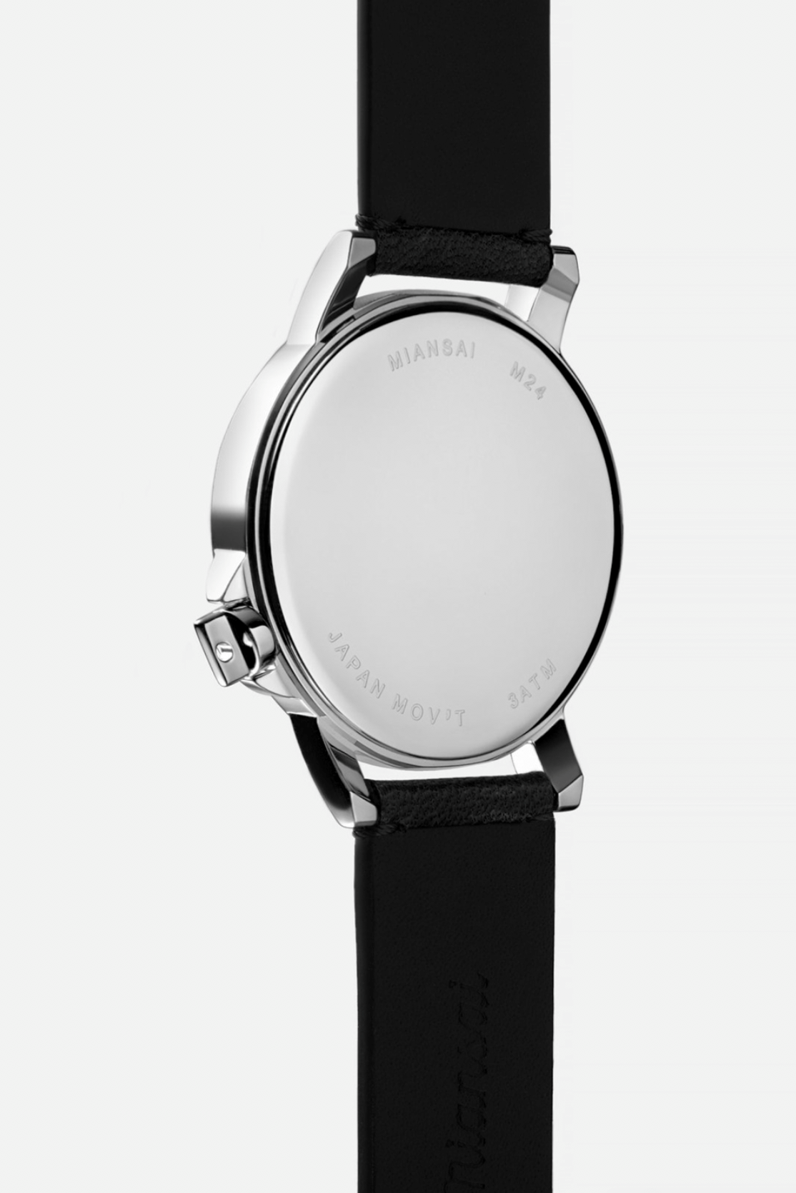 Miansai M24 II White Black Leather