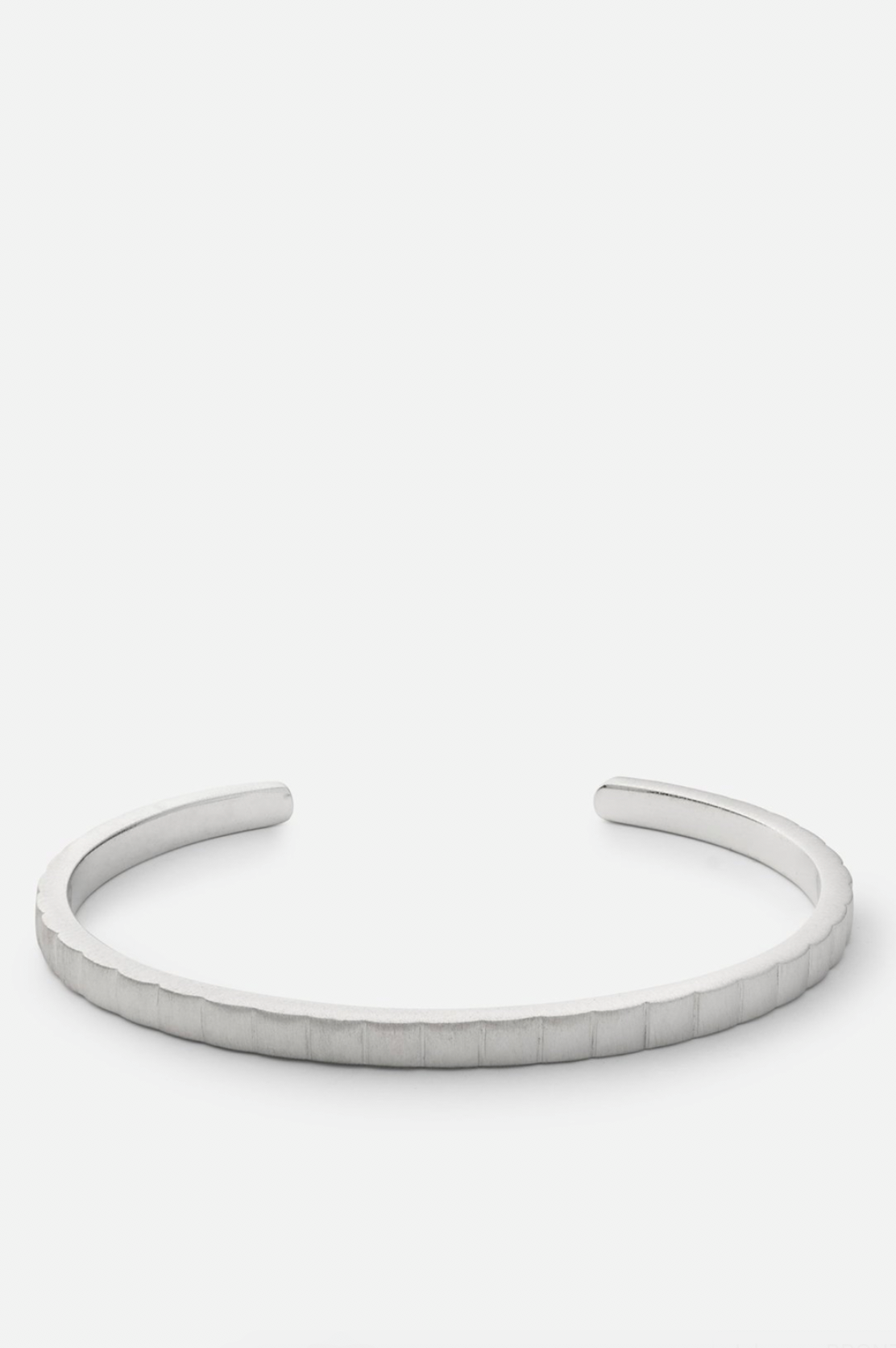 Miansai Etch Cuff Matte Silver