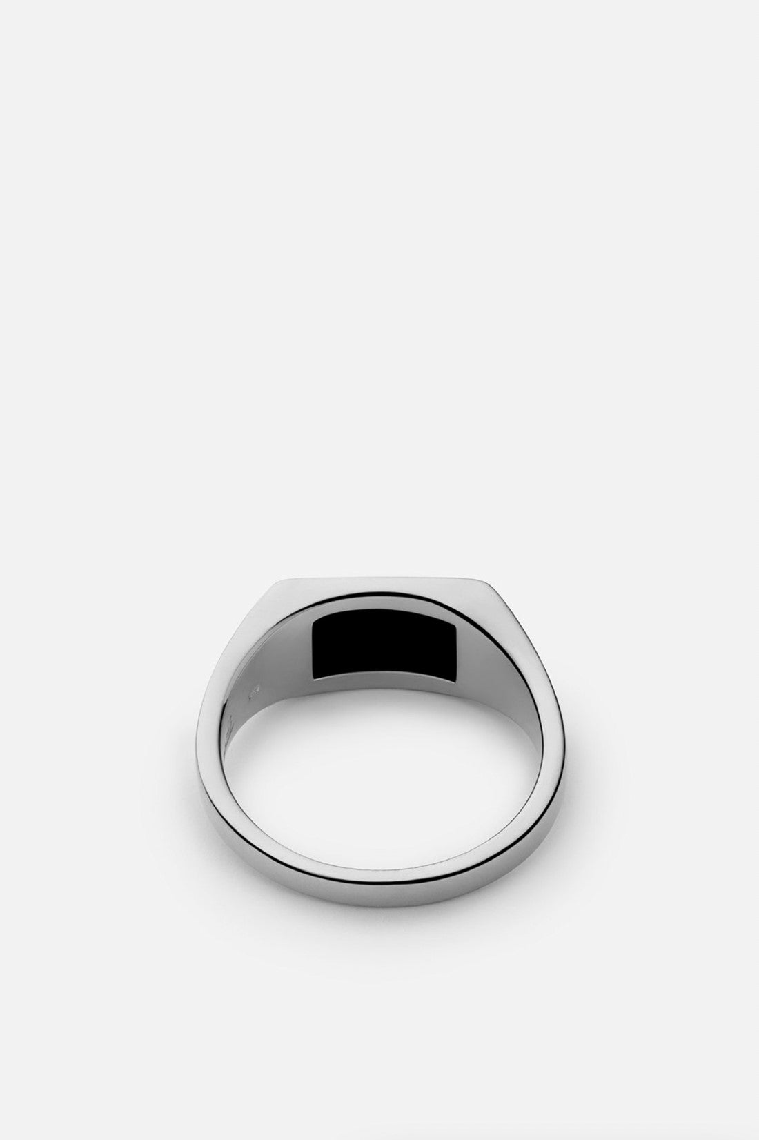 Miansai Lennox Onyx Ring Sterling Silver