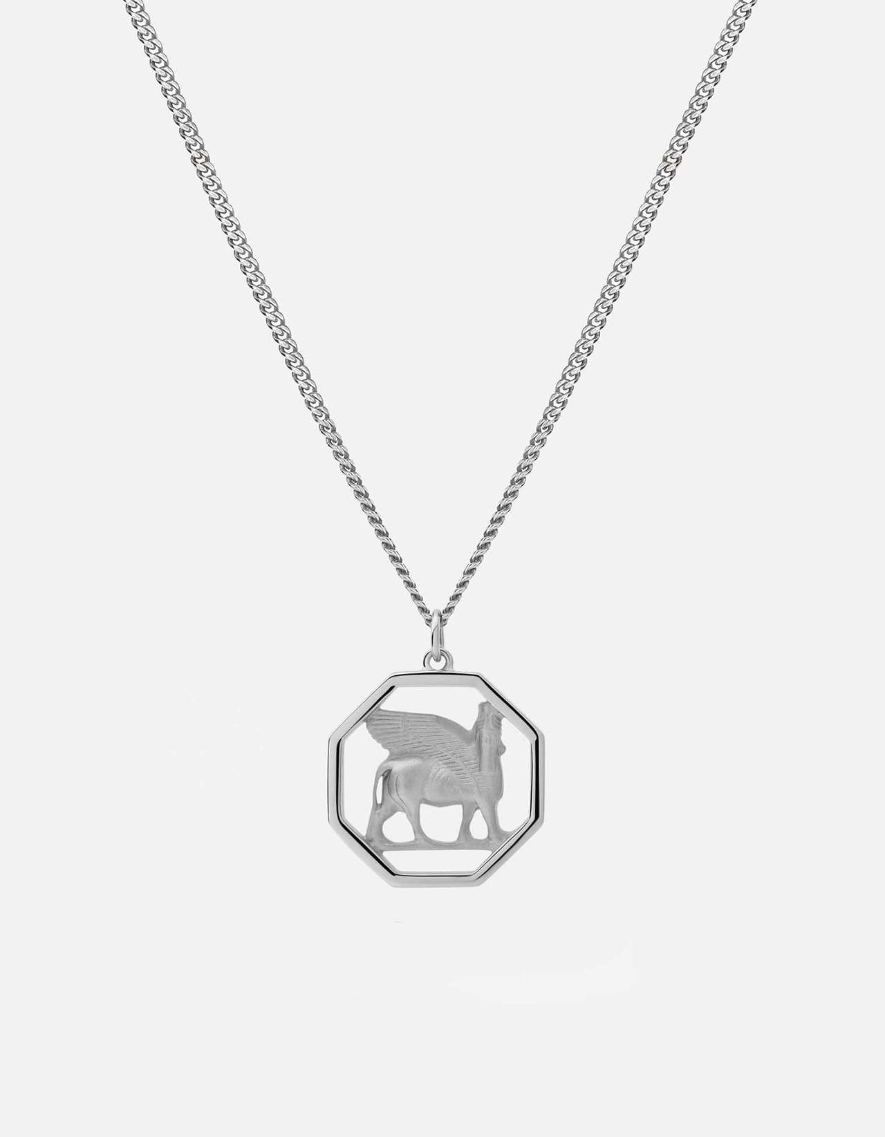 Miansai Lamassu Necklace Sterling Silver