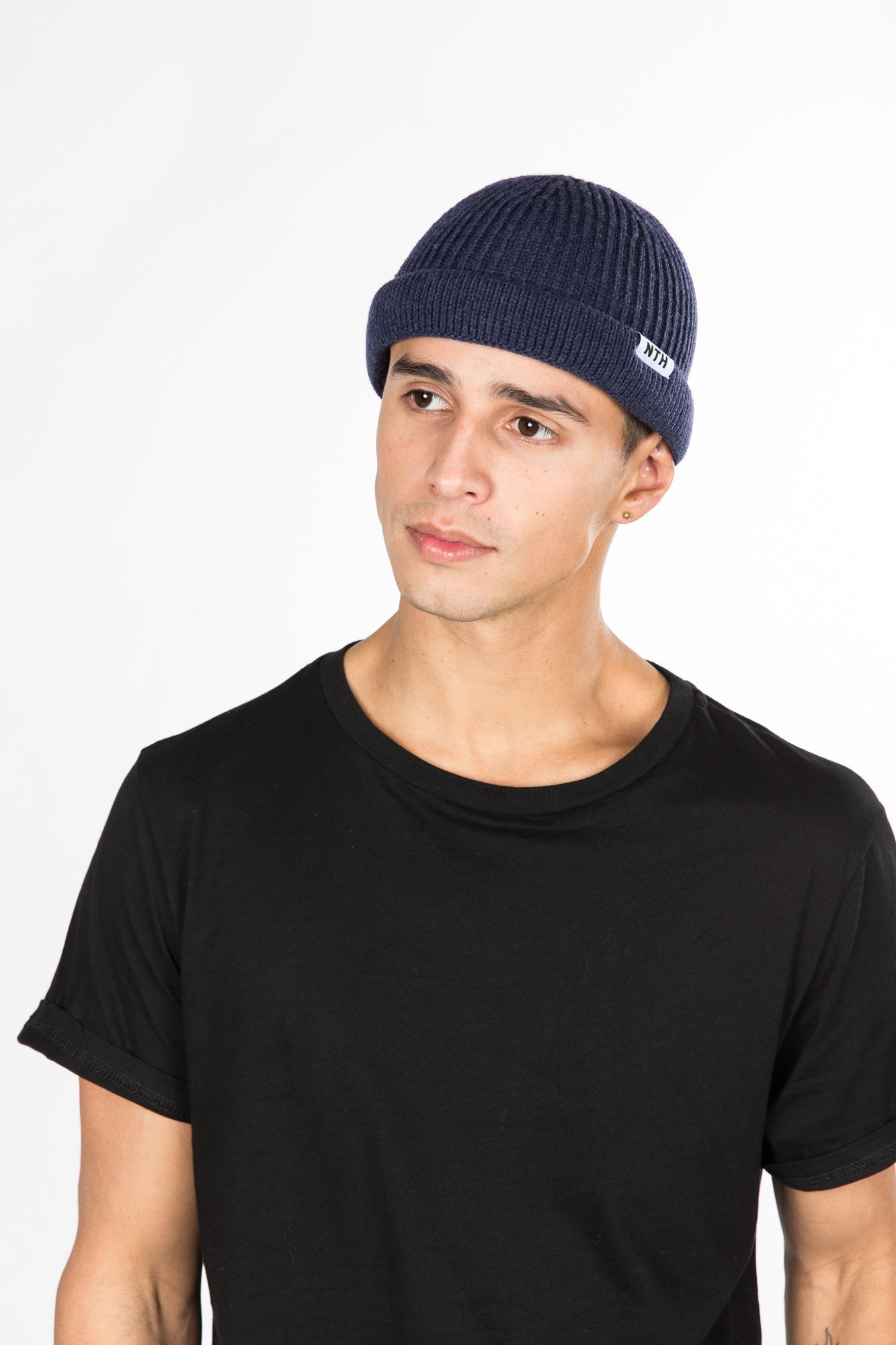 NTH Wharf Beanie Navy - FINAL SALE