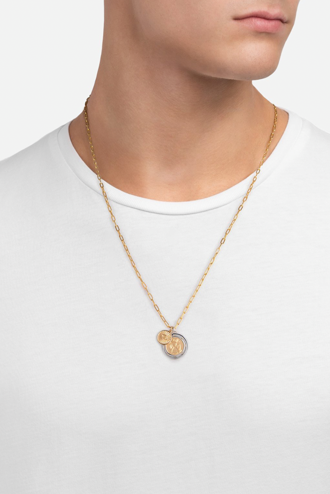 Miansai Test of Time Necklace Gold Vermeil/Sterling Silver