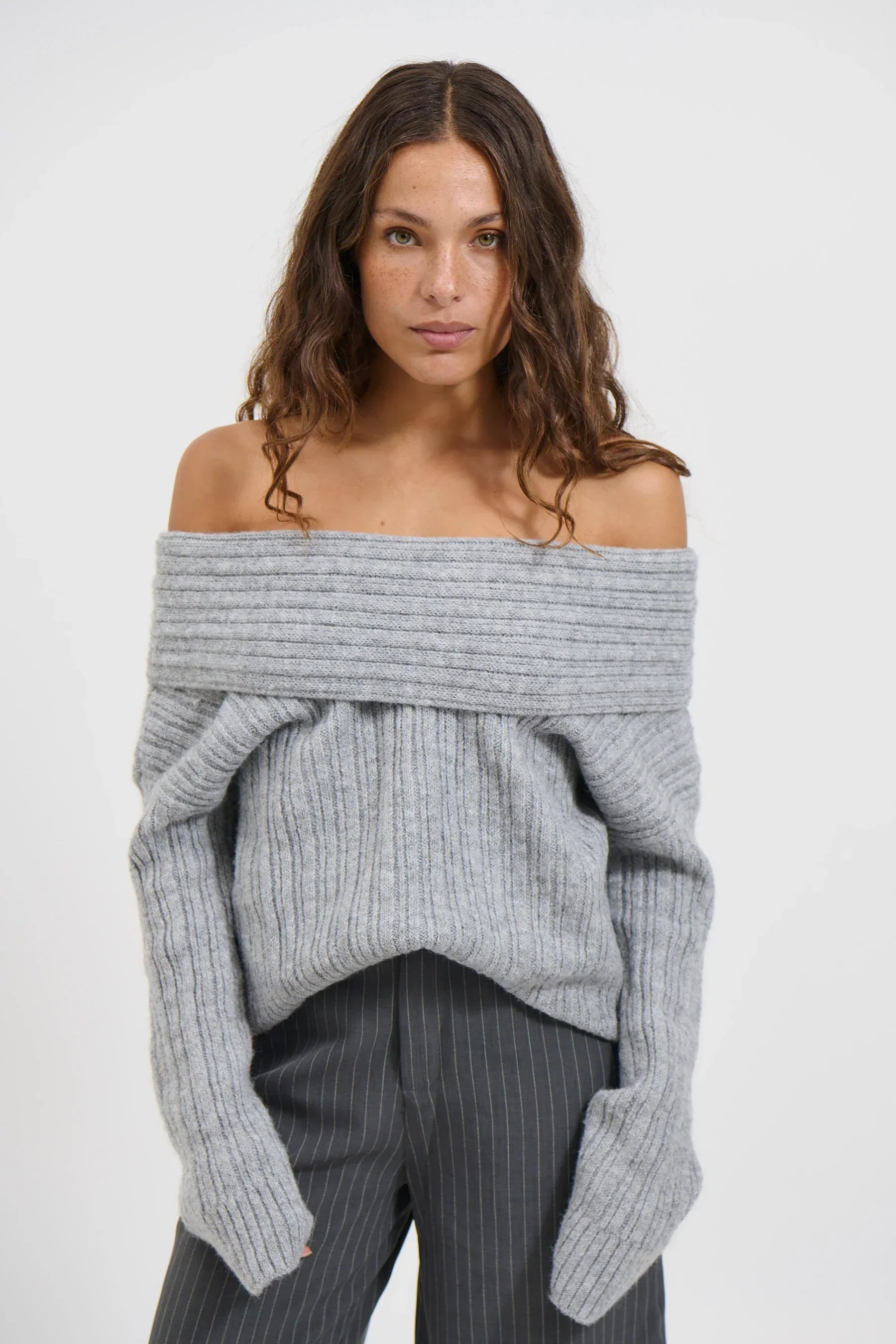 Zaali Knit Grey by Bronze Snake