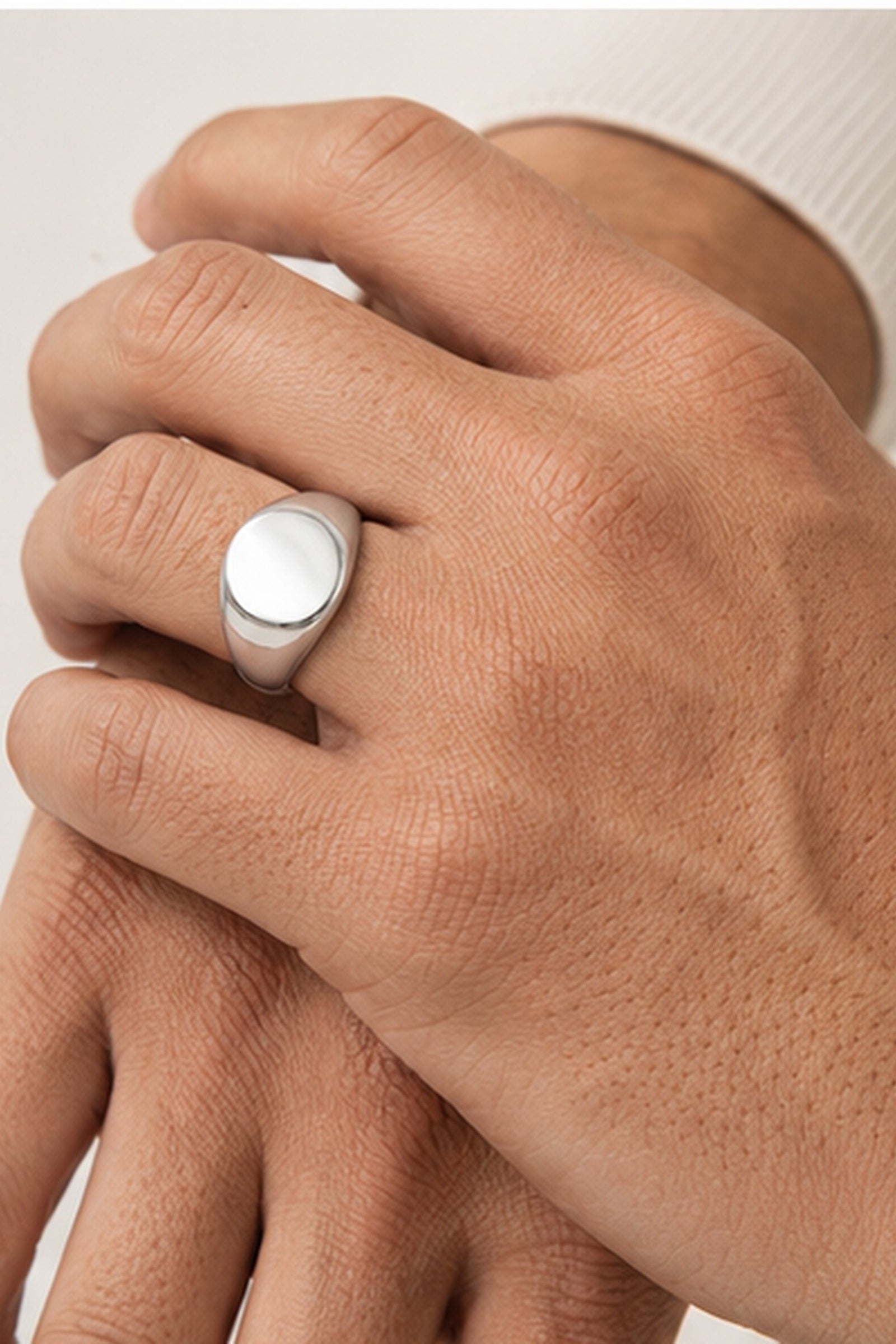 Dome Signet Ring Silver