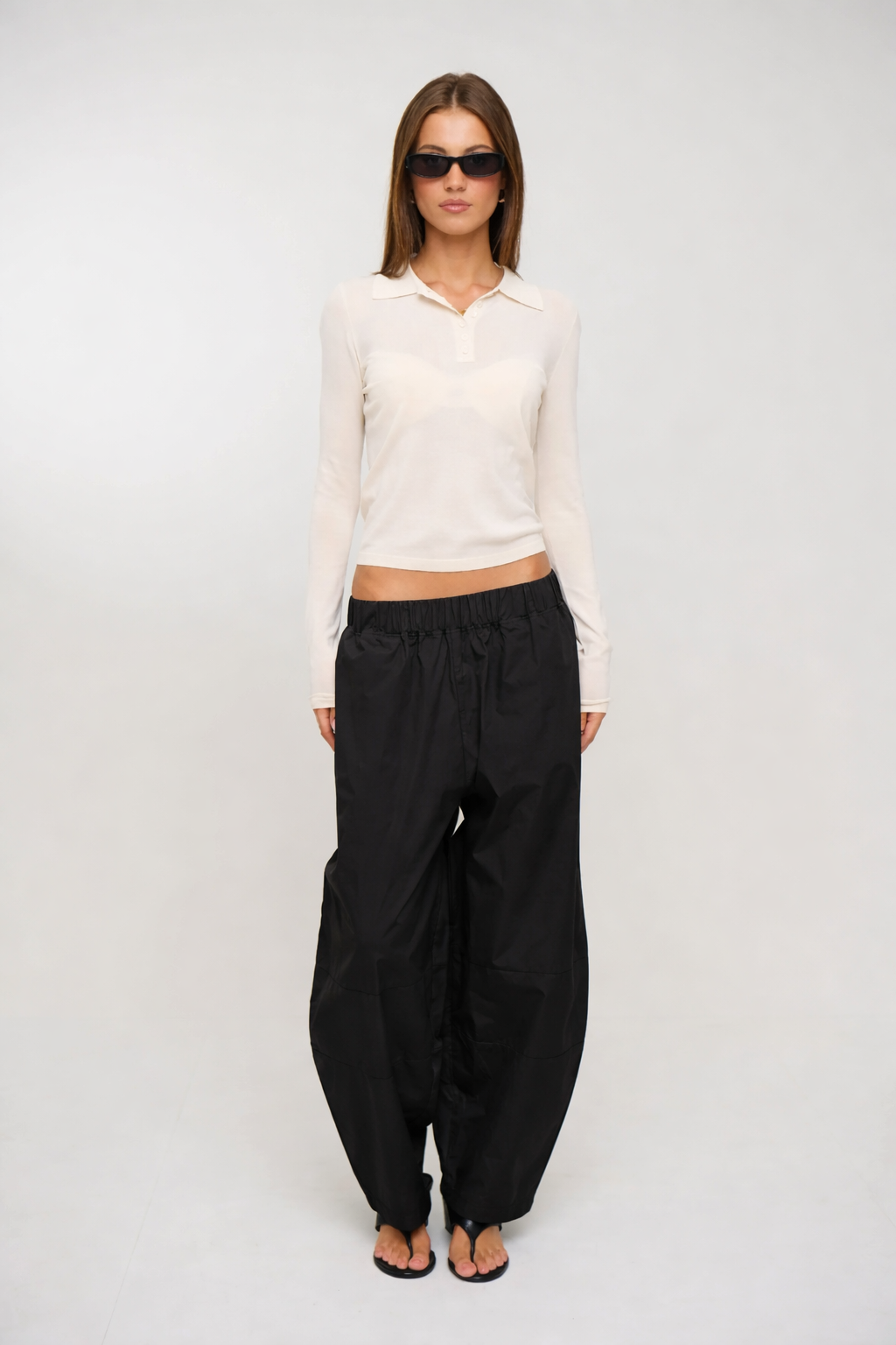 Unisex Julius Baggy Pant Black