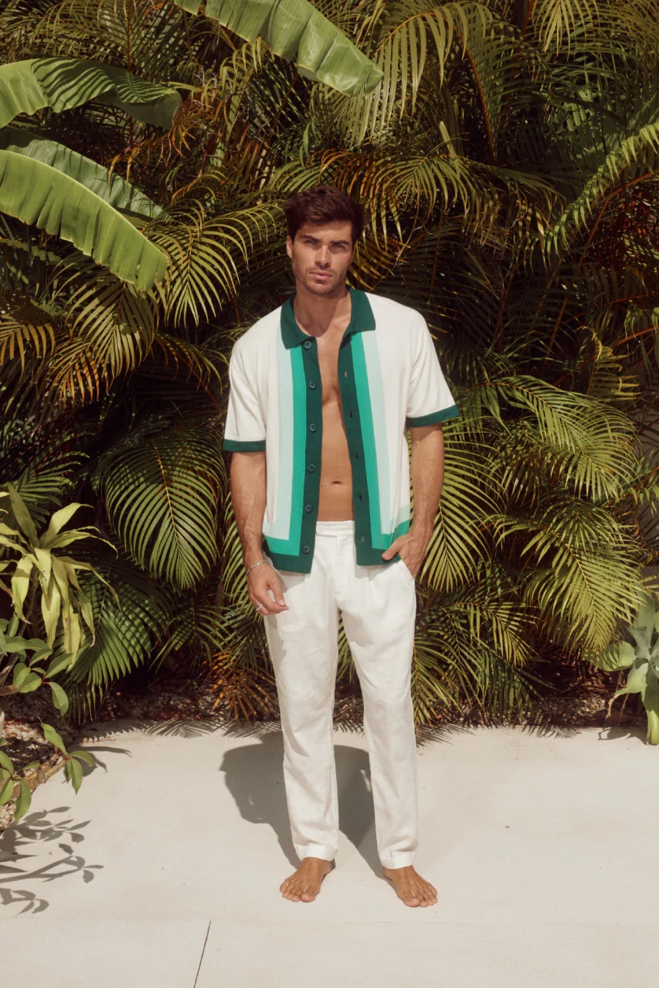 Darius Shirt Green Multi