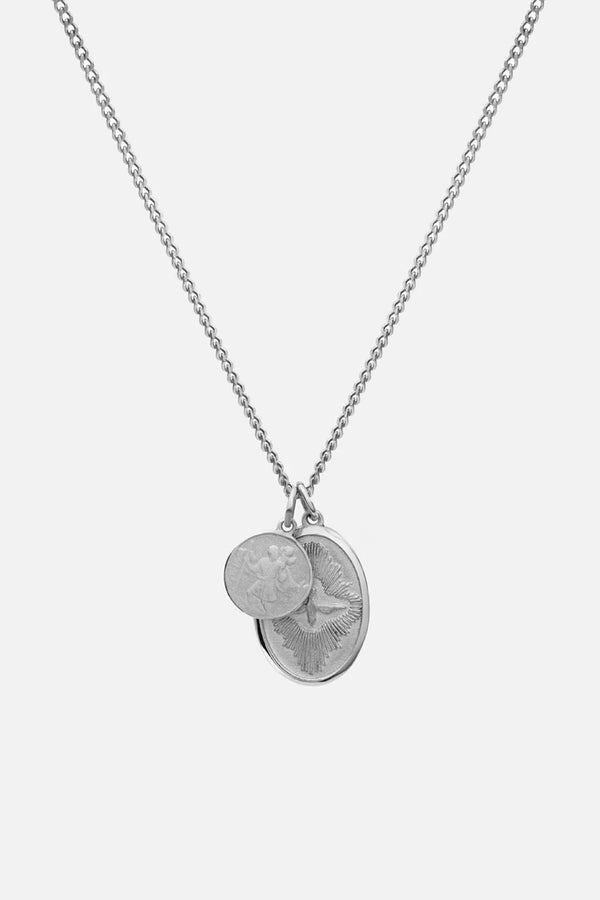 Miansai Mini Dove Necklace Sterling Silver