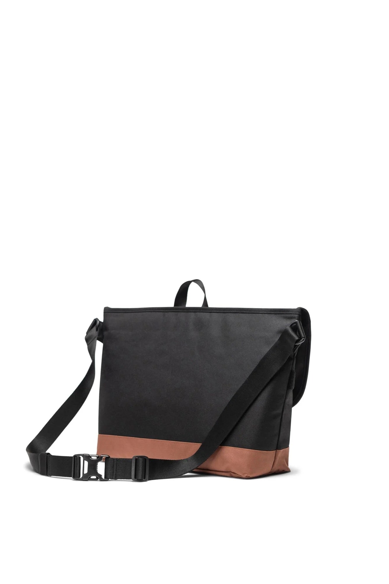 Herschel Cove Messenger Black/Saddle Brown