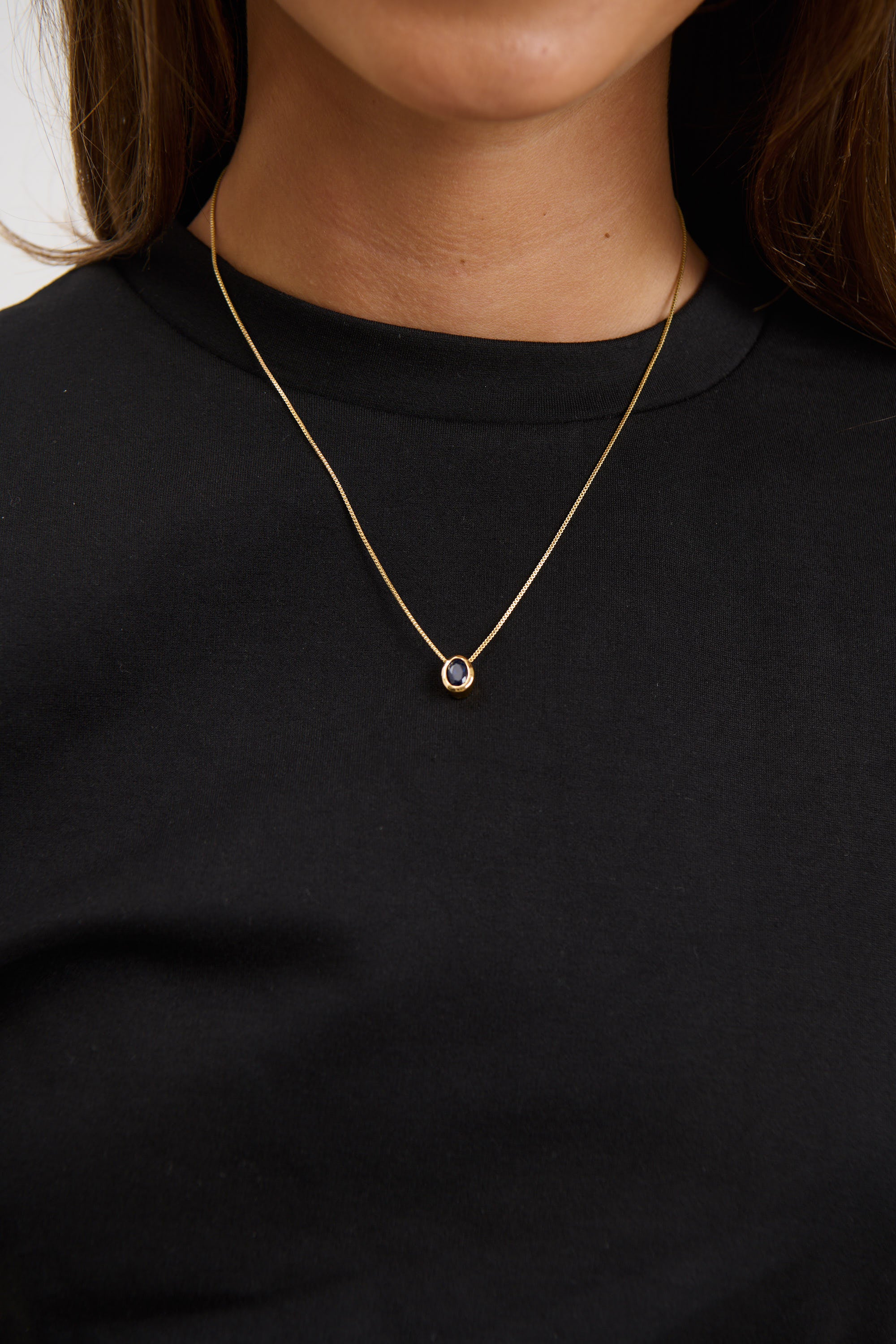 Willow Birthstone Necklace September