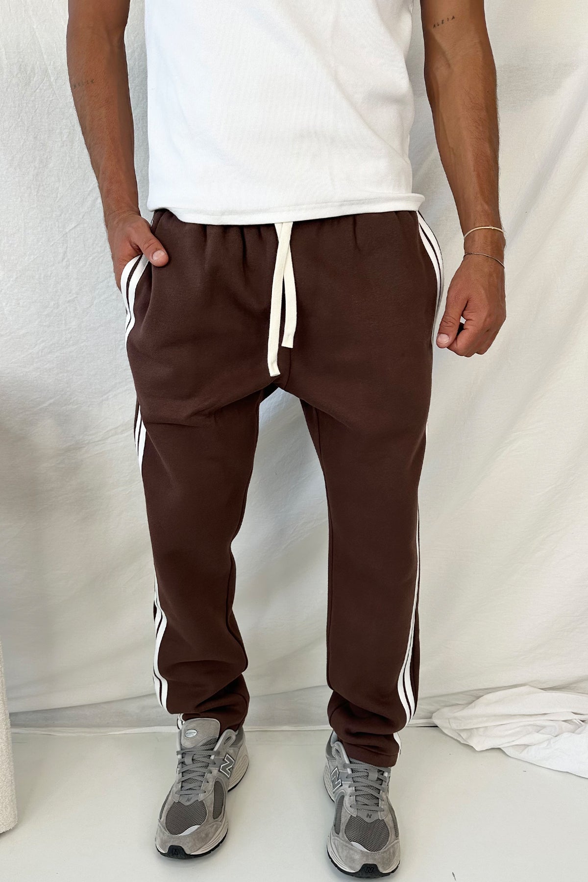 Track Panel Pant Choc