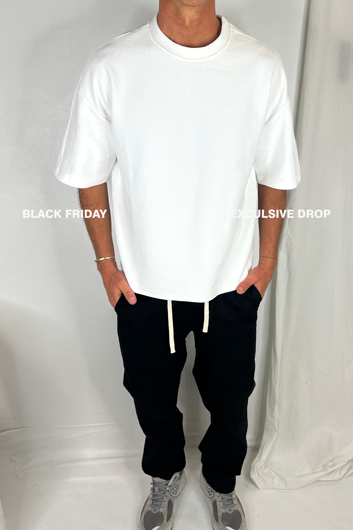 Henry Heavyweight Tee Ivory