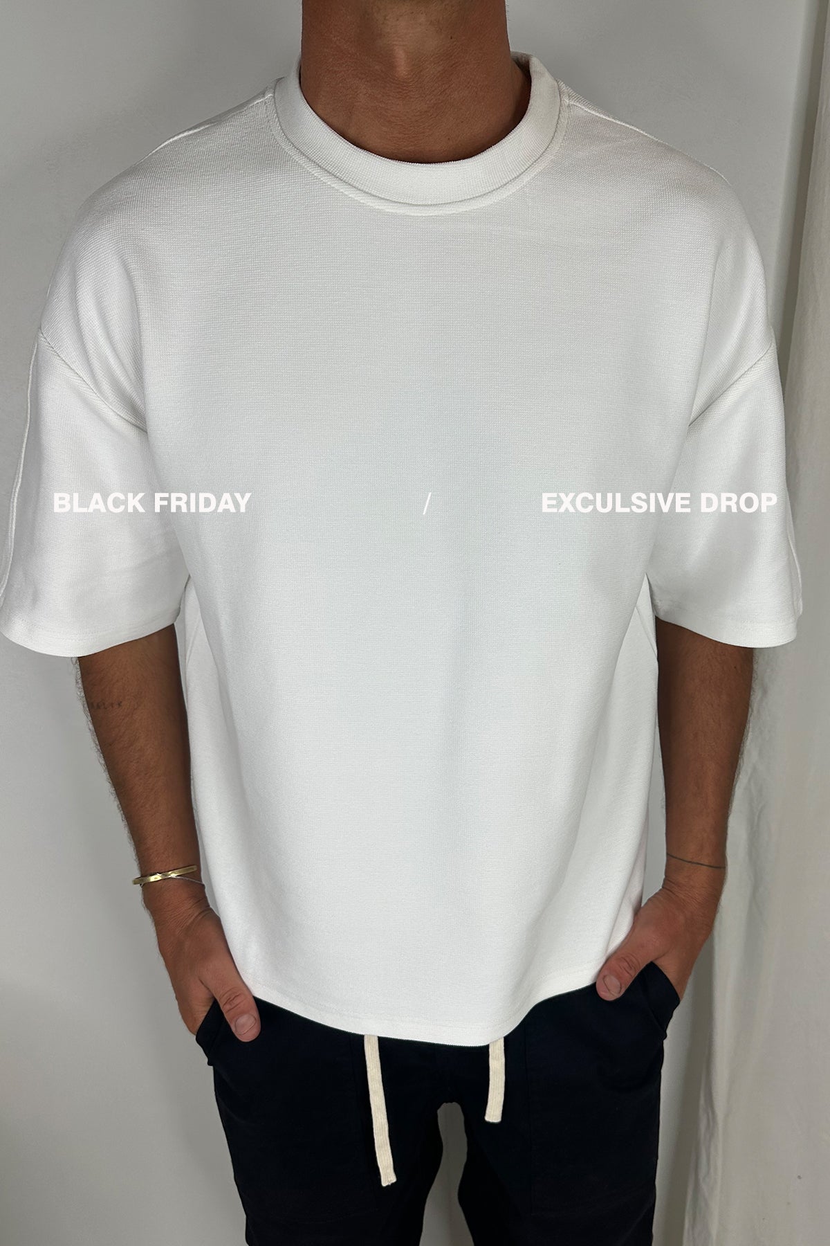 Henry Heavyweight Tee Ivory