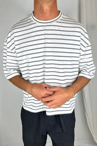 NTH Crop Box Tee Double Stripe