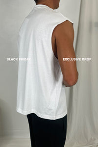 Heavyweight Crew Tank White