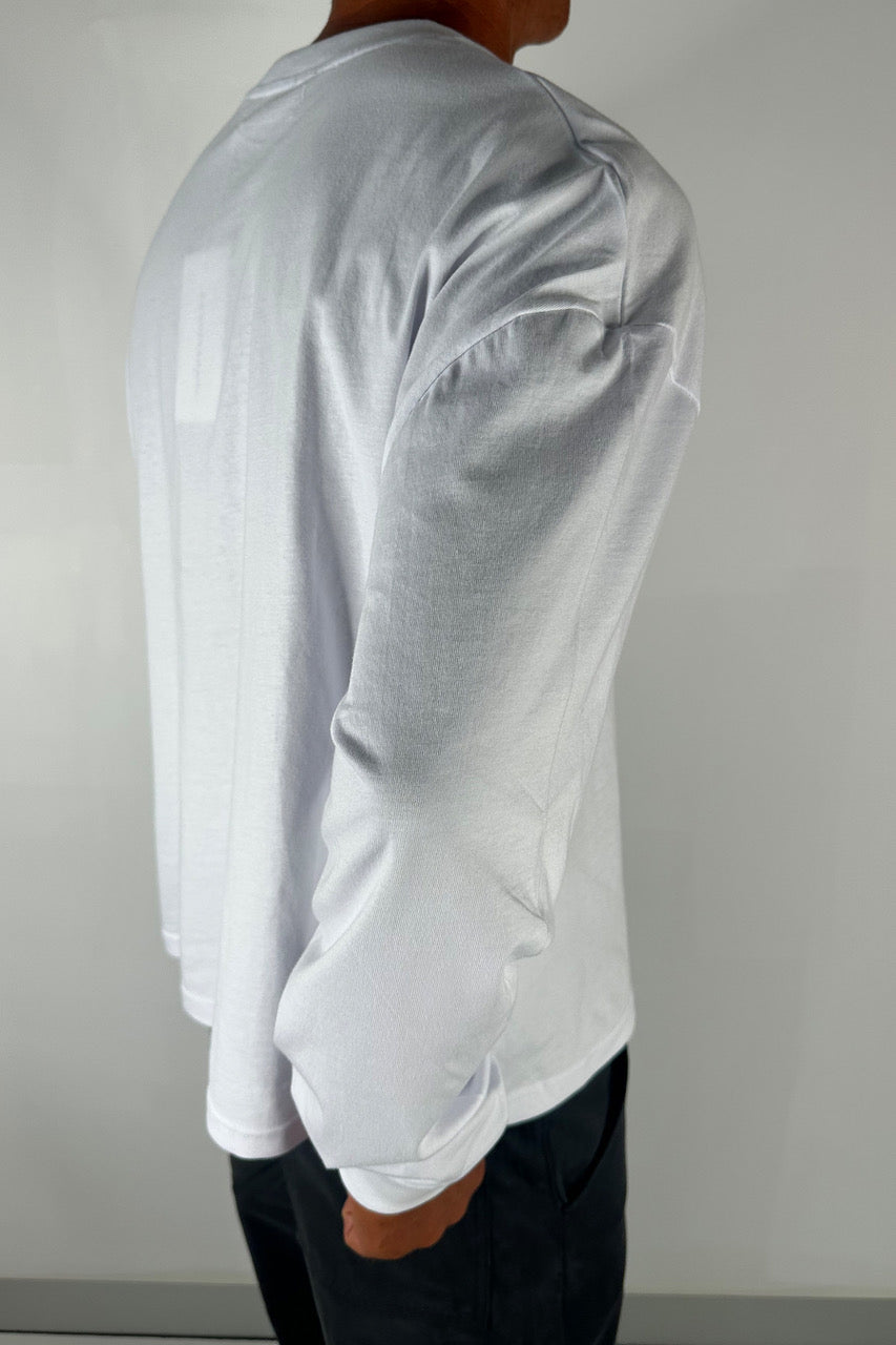Cotton Long Sleeve White