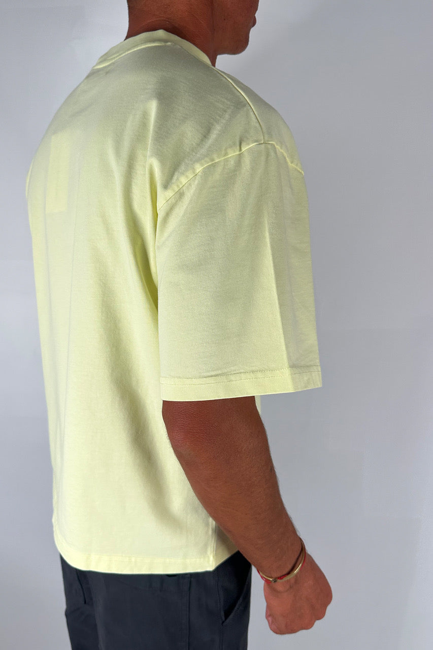 Emmett Box Tee Lemon