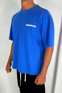 Marty Sampson Logo Tee Cobalt