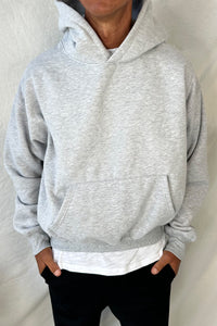 Heavyweight Comfort Hoodie Grey