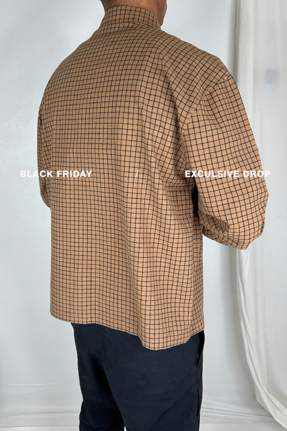 NTH Long Sleeve Check Shirt Choc