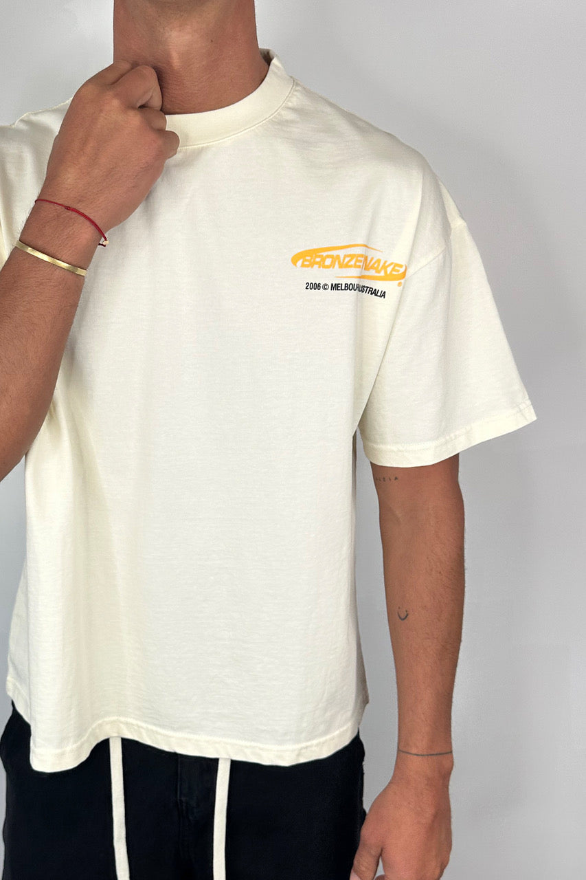 Bronze Snake Classic Tee Ivory