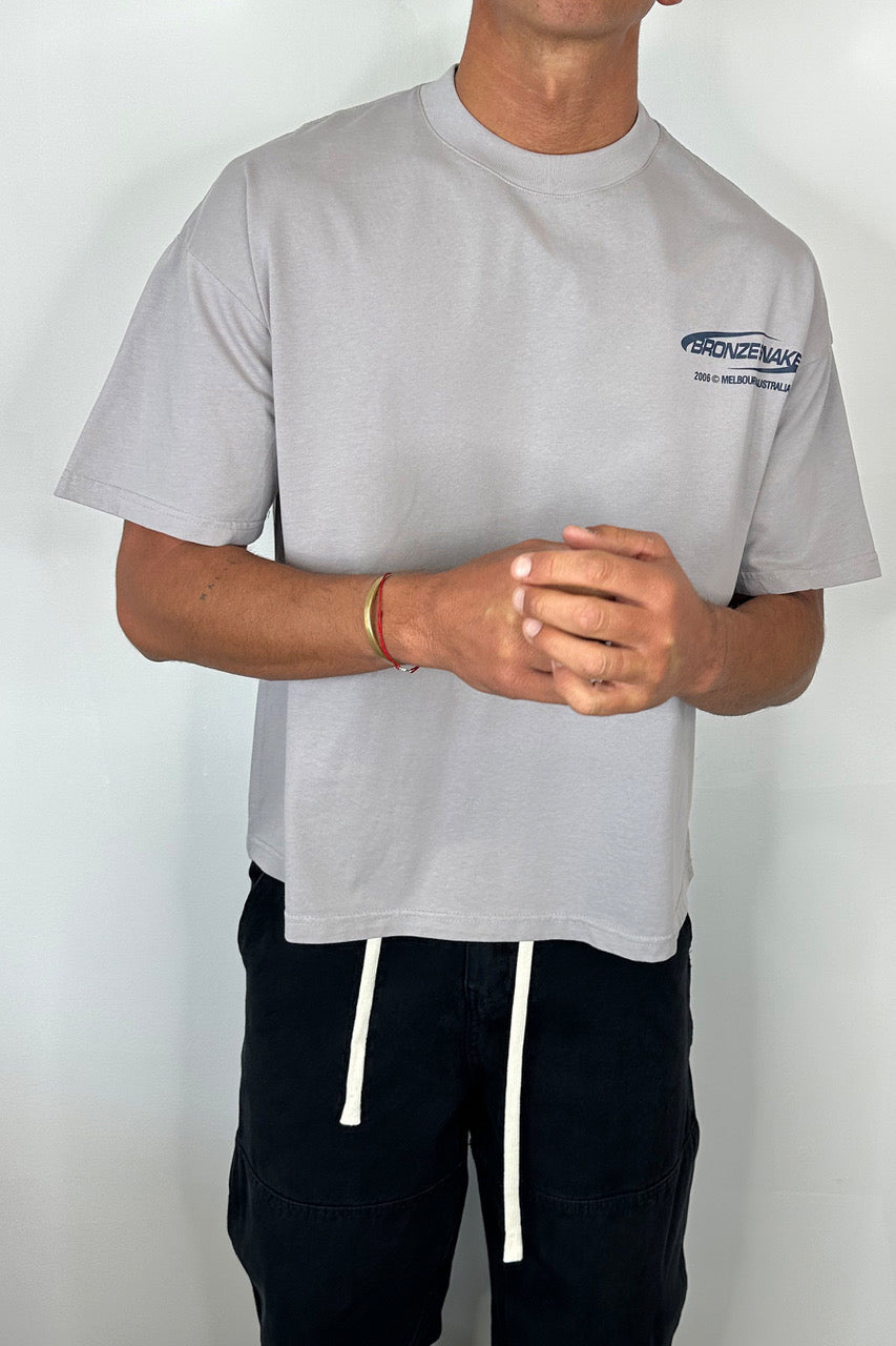 Bronze Snake Classic Tee Grey