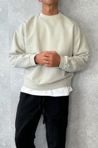 Francis Drop Sleeve Sweater Ivory