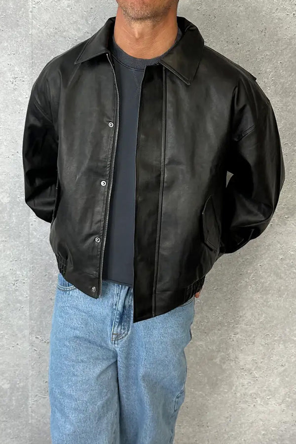 Bomber Jacket Vintage Black