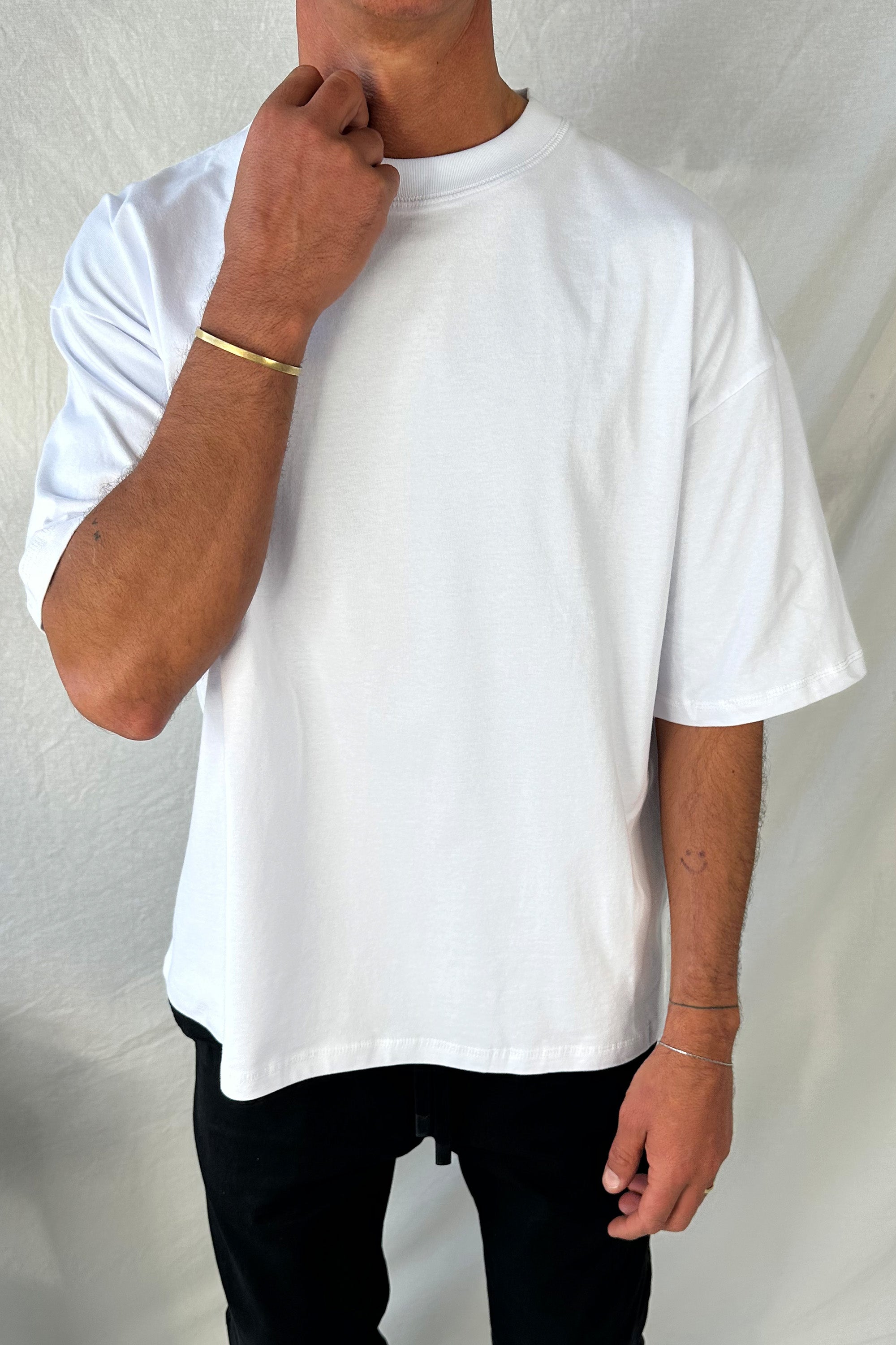 Tyson Crew Tee White